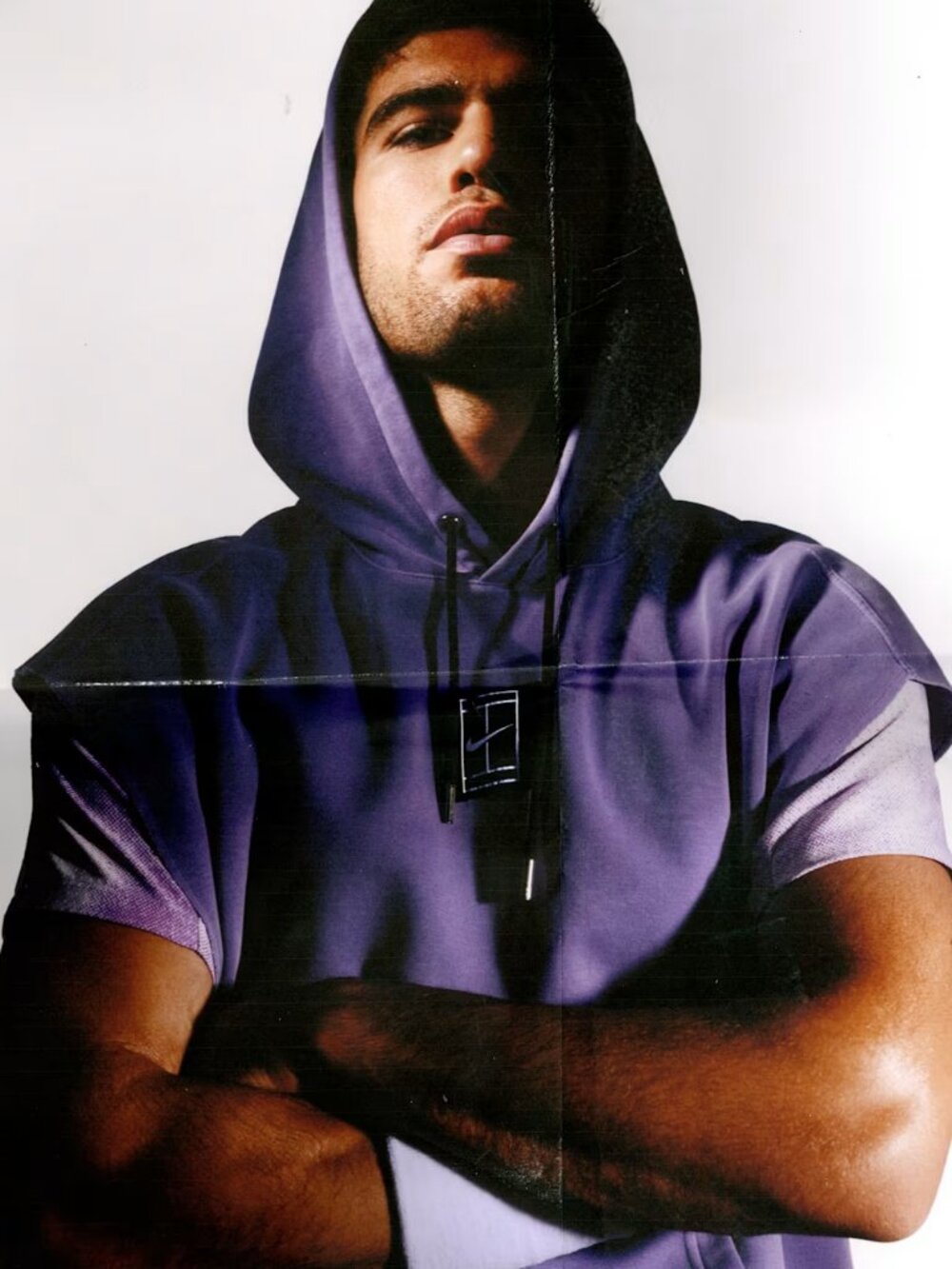 NikeCourt Slam Men's Tennis Sleeveless Pullover Hoodie Small